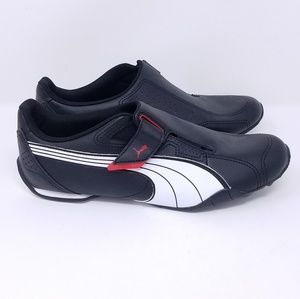 NWOT Puma Redon Move Shoes black and red size 9